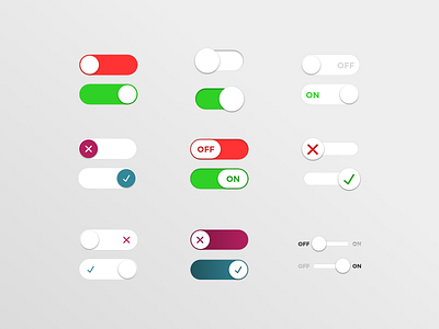 Daily UI #015 - On/Off Switch 015 challenge daily dailyui off on sketch sketchapp switch toggle