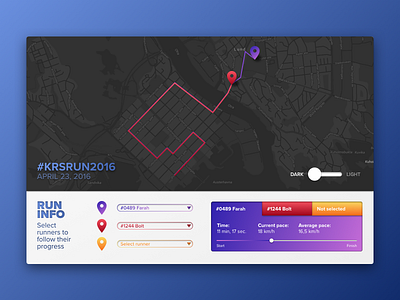 Daily UI #020 - Location Tracker 020 challenge daily dailyui location map running sketch sketchapp tracker tracking