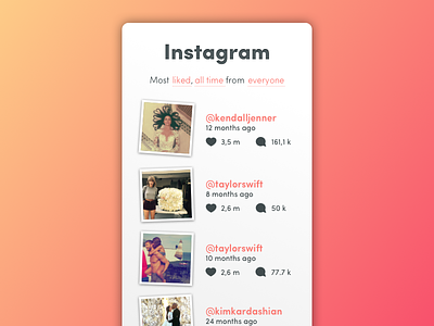 Daily UI #044 - Favorites 044 challenge daily dailyui favorite favorites instagram like liked sketch sketchapp
