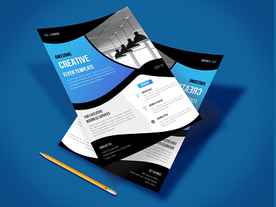 Creative Corporate Business Flyer Design Template