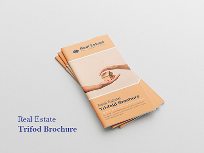 Real Estate Trifold Brochure Design Template