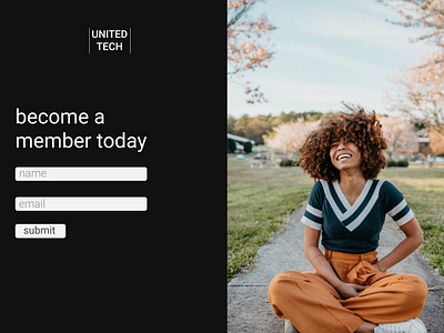 Sign Up Page Daily UI Challenge