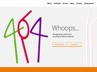 404 404 404 page crazy straw illustration straw straws website