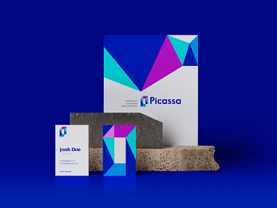 Picassa branding brand branding identity interior interiordesign logo logodesign