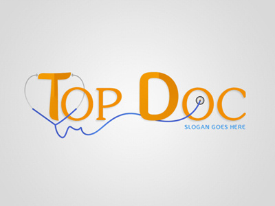 Top Doc v1 branding design logo design print design top doc logo design top log web design