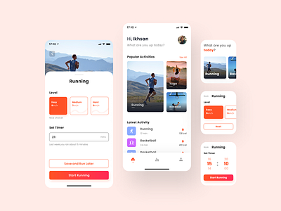 Design Jam April - Workout App Concept