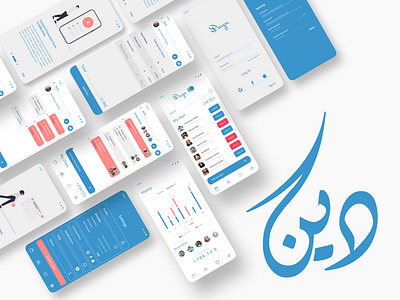 Dyan - Personal mobile dashboard Design app clean colors mobile mobile app ui ui design ui mobile uidesign uiux ux