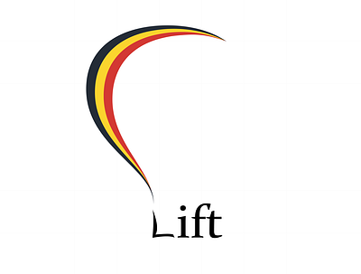 lift 2.0 branding design flat illustration logo logodesign