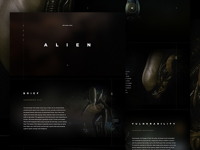 Alien alien dark elegant seagulls film grain halloween landing mocktober movie promo