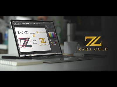 Zara Gold® - Luxury Logo Design & Brand Identity