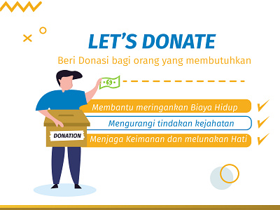 Let's Donate Content Social Media