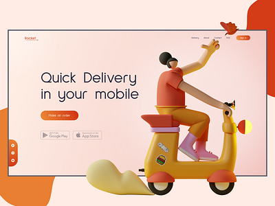 Delivery Service website