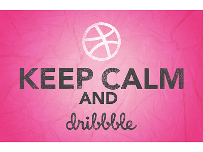 Keep calm and dribble