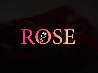 Minimal Rose Logo