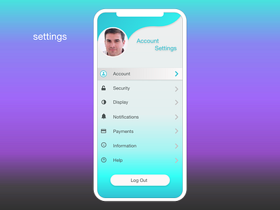 settings challenge daily ui dailyuichallenge design settings settingsui ui design