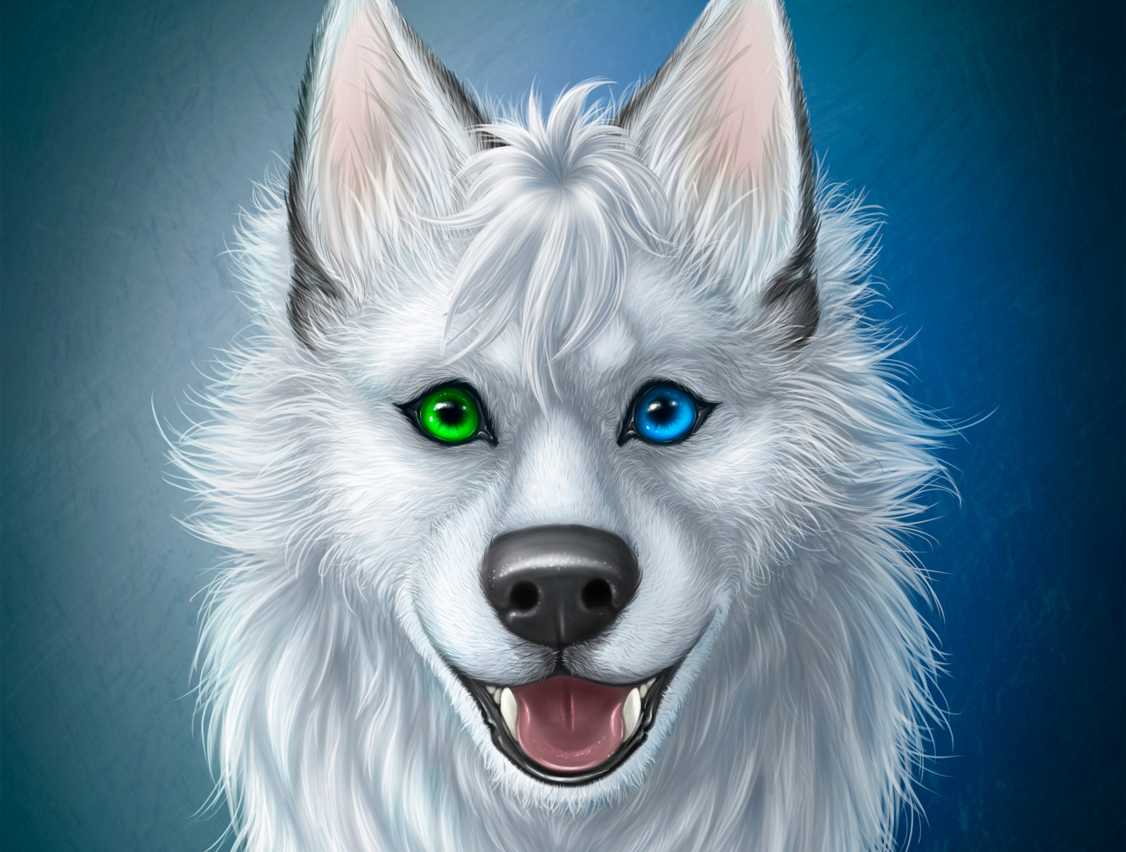 Portrait of a dog in a realistic style by Victoria Sokolova on Dribbble