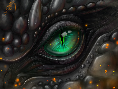 Dragon's eye in realistic style art artist artwork dragon eye realism realistic realistic drawing zoom
