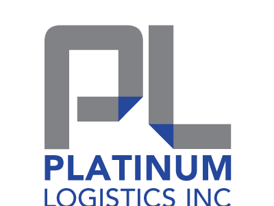 Platinum Logistics Logo logistics logo type