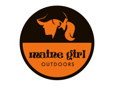 Maine Girl Outdoors branding design logo type