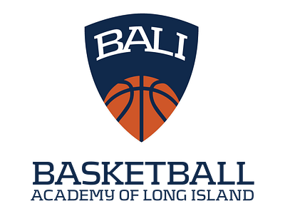 Basketball Academy of Long Island branding design logo type web