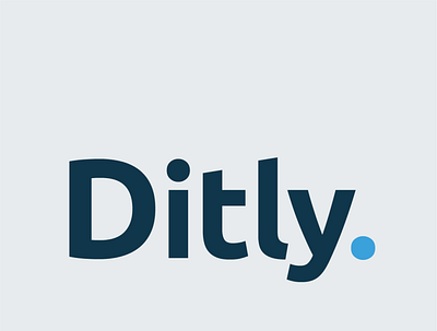 Ditly Logo branding graphic design logo