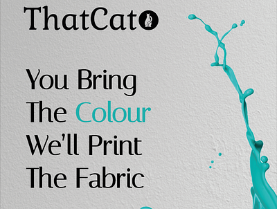 ThatCat Business Cards graphic design logo web website