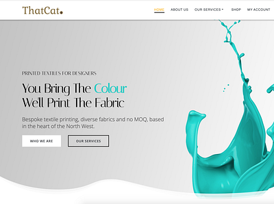 That Cat Site branding design graphic design logo web website