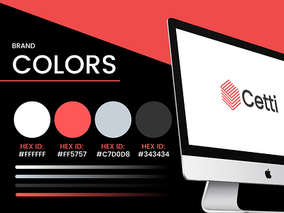 Cetti Brand Colors animation branding design minimal web web design webdesign website