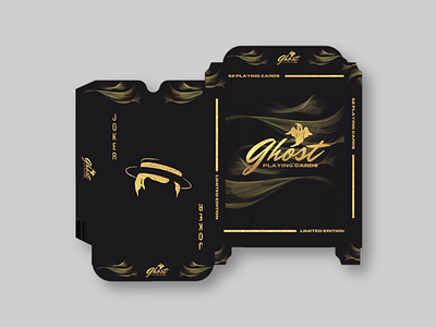 Ghost Playing Cards Mockup branding cetti design graphic design