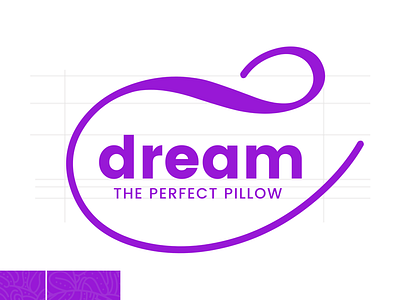 Dream Pillows Logo branding design graphic design web design