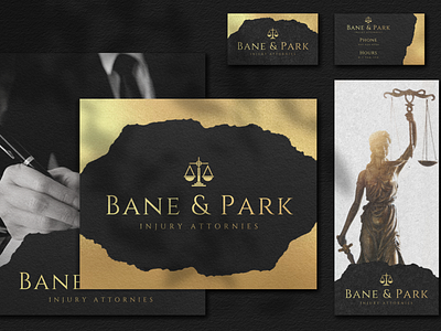 Bane & Park Print Collateral