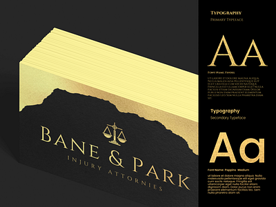 Bane & Park Typography