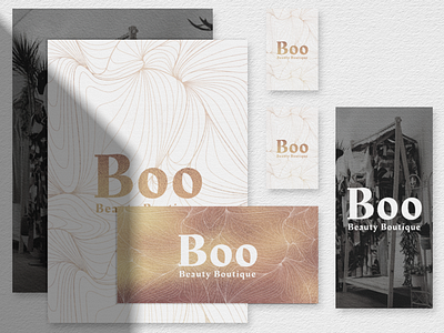 Boo Print Collateral boo branding cetti design graphic design