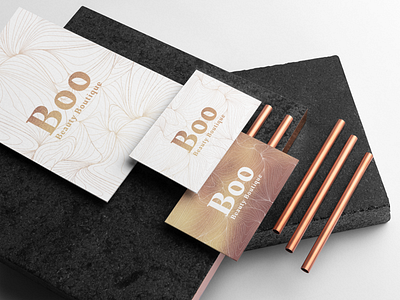 Boo Print Collateral boo branding business card cetti graphic design print collateral