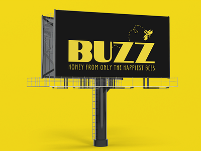 Buzz Billboard Design branding buzz cetti design