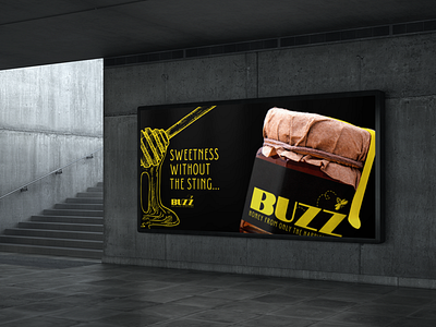 Buzz Advertisement Design advertisement branding buzz cetti design