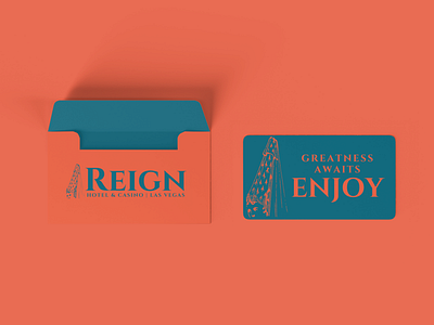 Reign Room Key branding cetti design graphic design hotel las vegas reign