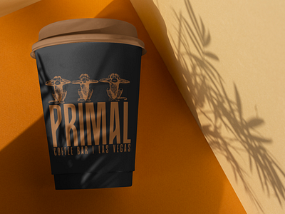 Primal Coffee Packaging Design branding cetti coffee packaging primal