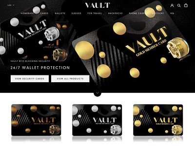 Vault branding design web design webdesign