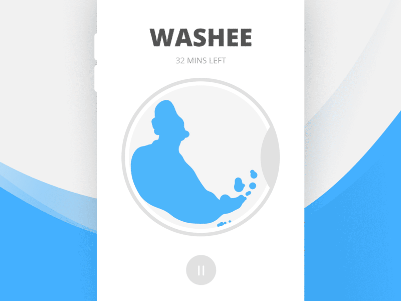 Washee App concept