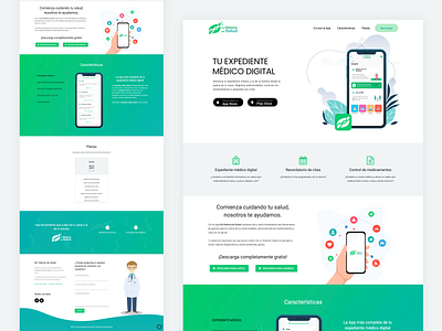 Landing Page App - Medical App