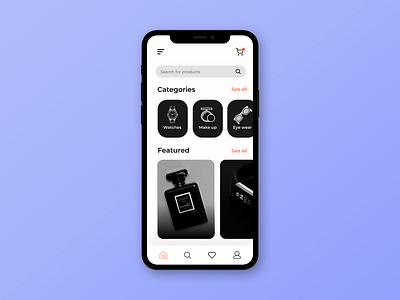 Chanel app design concept