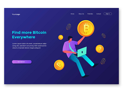 Find more bitcoin bitcoin branding business creative crypto currency design element envanto flat illustration market modern rantaucreative rantaustudio vector web