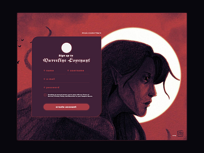 ░Daily UI #5 – Marceline Covenant