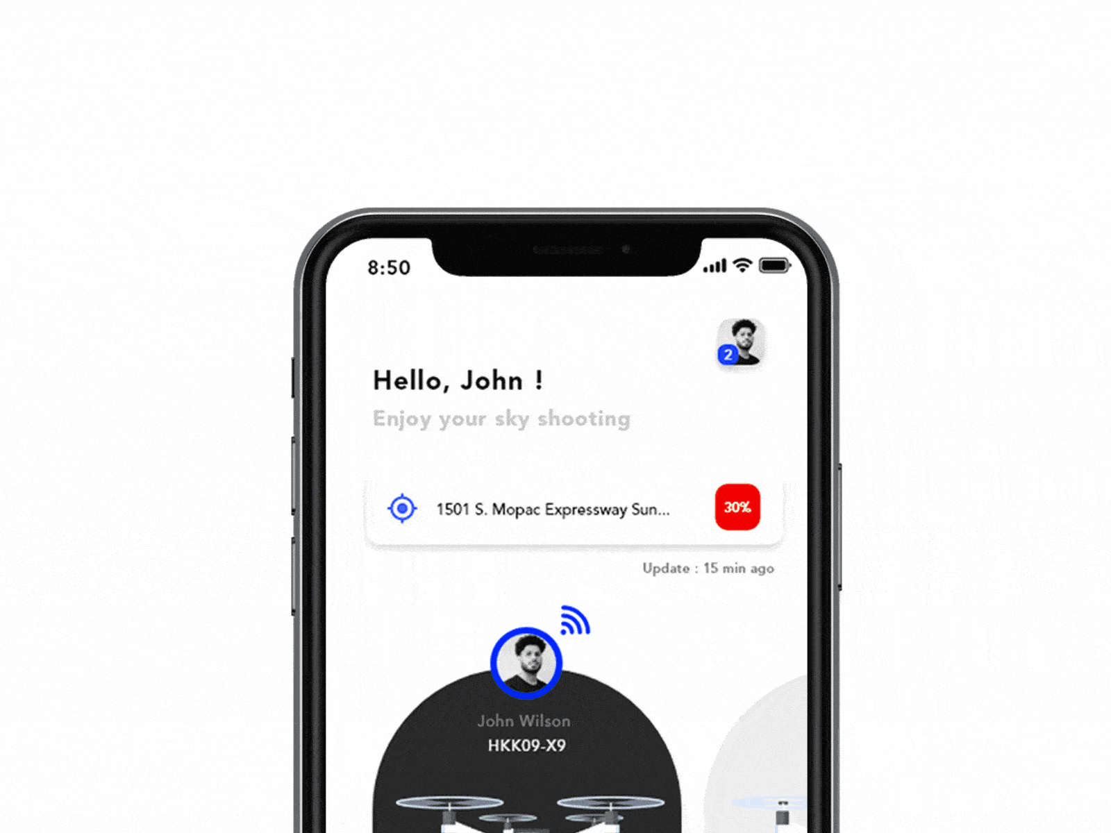 Camera drone app redesign 空拍無人機 adobe xd after affects ai animation camera camera app clean color concept creative drone illustration photo redesign concept shoot tech technical uidesign