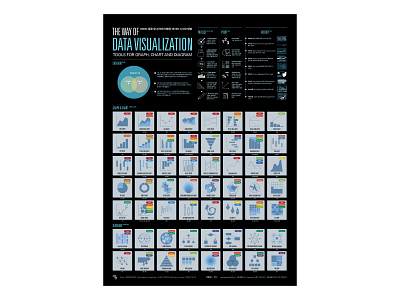 THE WAY OF DATA VISUALIZATION chart data visualization design editorial design graphic design infographic infographic design poster streeth typography