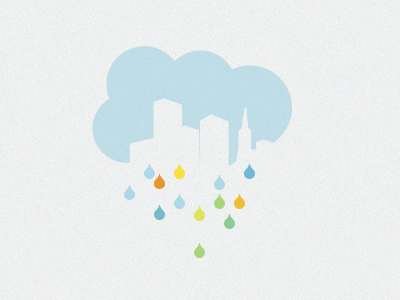 We're all just drops of the cloud.
