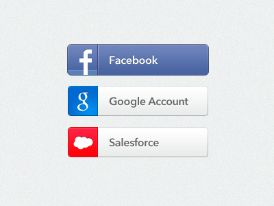 Login (again) account facebook google login oauth openid salesforce social