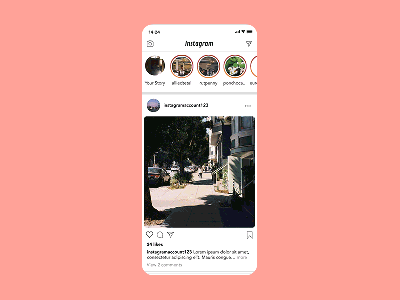 Instagram Stories Concept instagram instagram stories