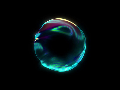 Dispersive sphere 3d after effect animation c4d octane